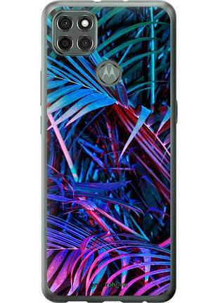 Чехол на motorola g9 power папоротник под ультрафиолетом "4069u-2229-10746"