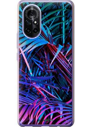 Чохол на huawei nova 8 папороть під ультрафіолетом "4069u-2245-10746"