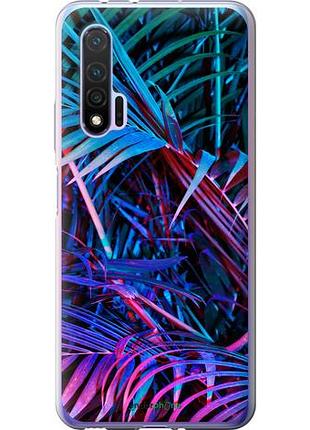 Чехол на huawei nova 6 папоротник под ультрафиолетом "4069u-1821-10746"