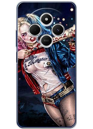 Чехол силиконовый с картинкой на xiaomi poco c75 (харли квинн, harley quinn)