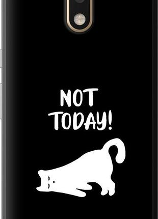 Чехол на motorola moto g4 уставший кот "4535u-511-10746"