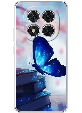 Чохол силіконовий з картинкою на xiaomi redmi note 14 pro plus 5g (метелик)