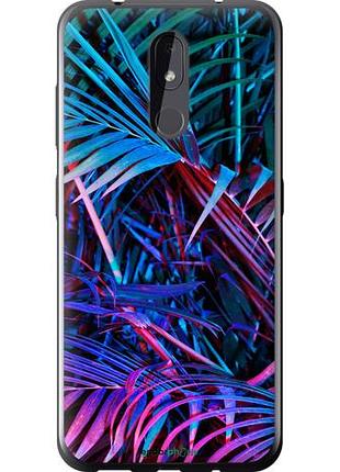 Чехол на nokia 3.2 папоротник под ультрафиолетом "4069u-1705-10746"