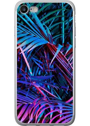 Чехол на iphone 7 папоротник под ультрафиолетом "4069u-336-10746"