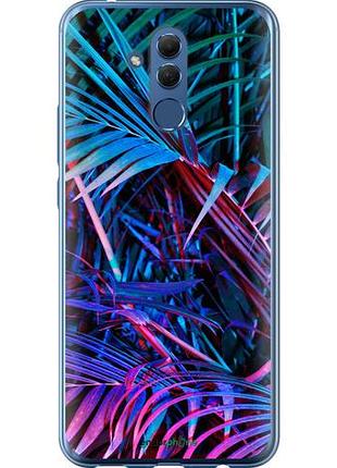 Чохол на huawei mate 20 lite папороть під ультрафіолетом "4069u-1575-10746"