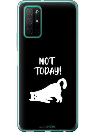 Чехол на huawei honor 30s уставший кот "4535u-1897-10746"