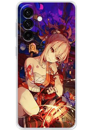 Чохол силіконовий з картинкою на samsung galaxy a26 (a266) (аніме, anime)