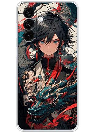 Чехол силиконовый с картинкой на samsung galaxy a56 (566) (аниме, anime)