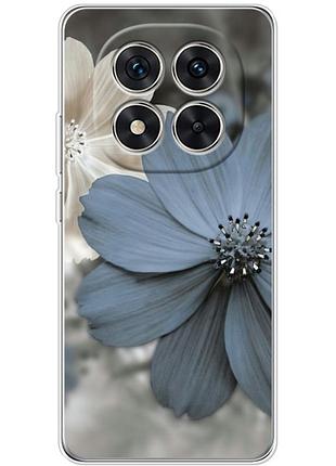 Чохол силіконовий з картинкою на xiaomi redmi note 14 pro plus 5g (квітка гербера)