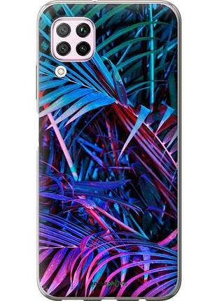 Чохол на huawei nova 6se папороть під ультрафіолетом "4069u-1823-10746"