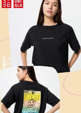 Футболка з графікою pop mart ut uniqlo