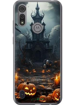 Чехол на motorola e6i мрачный дом "5655u-2355-10746"