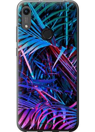 Чохол на huawei y6s папороть під ультрафіолетом "4069u-1871-10746"