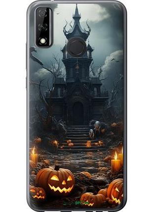 Чехол на huawei p smart 2020 мрачный дом "5655u-2060-10746"