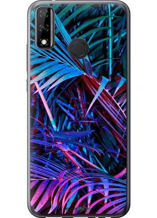 Чохол на huawei y8s папороть під ультрафіолетом "4069u-2027-10746"
