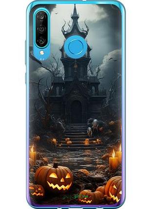 Чехол на huawei p30 lite мрачный дом "5655u-1651-10746"