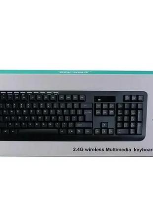 Набор клавиатура мышка беспроводные larmtek cmk-329/ 8886 (30)