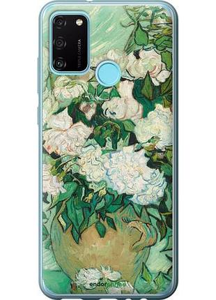Чехол на huawei honor 9a винсент ван гог. ваза с розами "5543u-1900-10746"