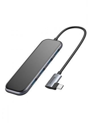 Usb-хаб baseus multi-functional (type-c to 4xusb3.0+pd)