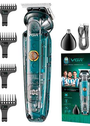 Машинка для стрижки волос триммер vgr v-949/ 8820 с usb зарядкой (40)