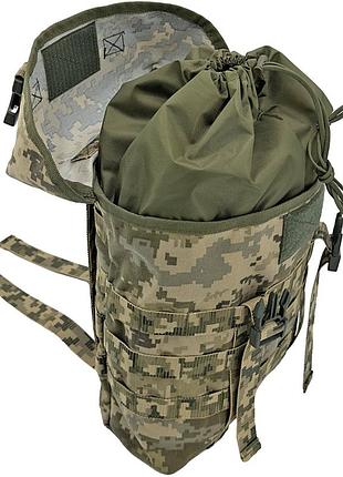 Сумка сухарка, подсумок тактический cordura 1000 d пиксель мм-14 melgo