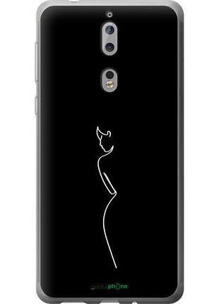 Чехол на nokia 8 силуэт1 "4590u-1115-10746"