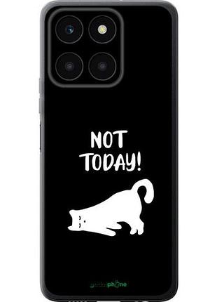 Чехол на huawei honor x6a уставший кот "4535u-3340-10746"