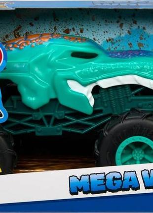 Hot wheels monster trucks 1:24 scale rc mega-wrex htp14 mattel хот вілс монстер трак мега врекс