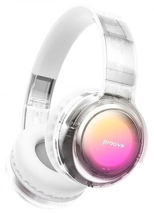 Беспроводные наушники proove crystal galaxy transparent white