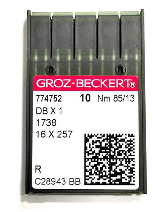 Иглы для промышленных швейных машин groz-beckert dbx1, r, №85/13 (7124)