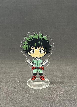 Акриловая коллекционная фигурка chibi моя геройская академия изуку мидория (1) 10 cм