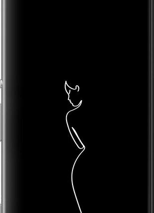 Чехол на sony xperia m5 e5633 силуэт1 "4590u-217-10746"