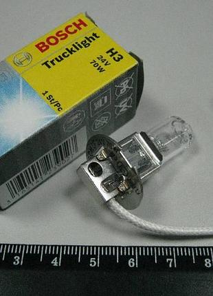 Лампа h3 24v 70w pк22s (пр-во bosch)