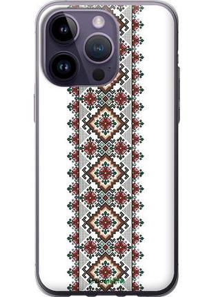 Чехол на iphone 14 pro max вышиванка 22 "590u-2667-10746"