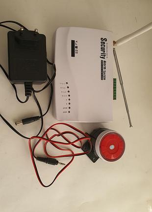 Security alarm system wireless gsm сигналізація безпровідна