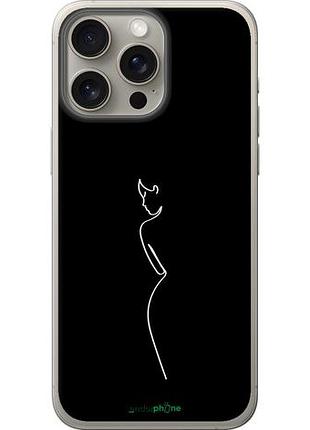 Чохол на iphone 15 pro max силует1 "4590u-3098-10746"