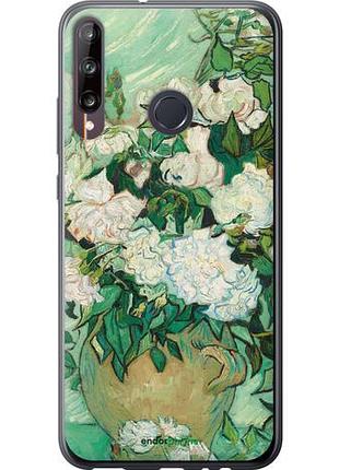 Чехол на huawei p40 lite e винсент ван гог. ваза с розами "5543u-1875-10746"