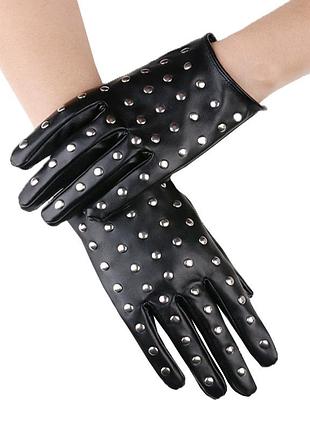 Перчатки женские gloves s черный 04500