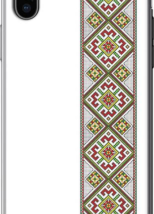 Чехол на iphone x вышиванка 8 "574u-1050-10746"