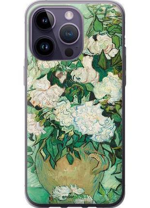 Чохол на iphone 14 pro max вінсент ван гог. ваза з трояндами "5543u-2667-10746"