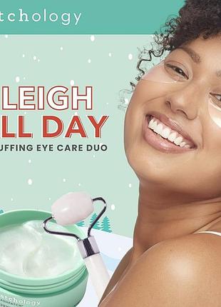 Антивікові патчі з ролером patchology sleigh all day de-puffing eye care duo 15 пар (30 шт) 5