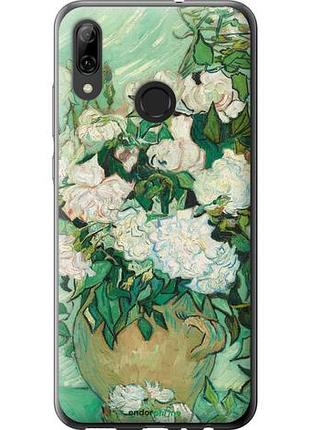Чехол на huawei p smart 2019 винсент ван гог. ваза с розами "5543u-1634-10746"