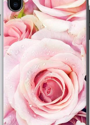 Чехол на iphone x розы "525u-1050-10746"