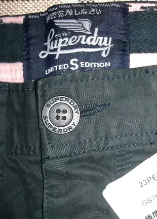Трендовые женские шорты бермуды всемирно известного бренда superdry original