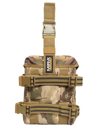 Сумка для противогаза mira safety drop-leg military pouch gas mask bag v2