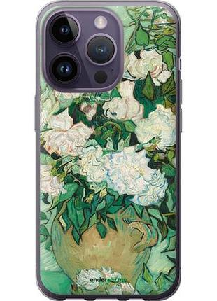 Чохол на iphone 14 pro вінсент ван гог. ваза з трояндами "5543u-2646-10746"