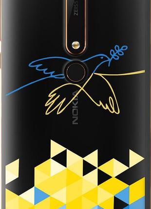 Чохол на nokia 6 2018 птах світу "5231u-1386-10746"