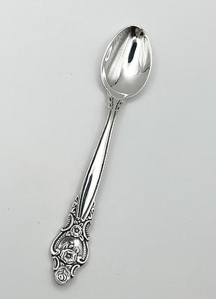 Ложка серебряная кофейная "розочка" 10,73 г