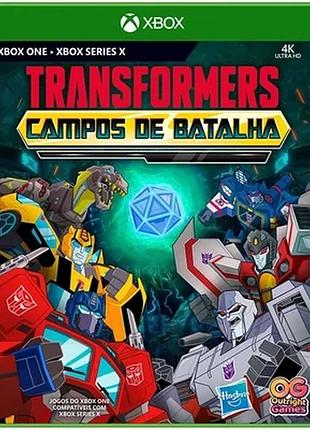 Transformers battlegrounds, англійська версія - диск для xbox series x / xbox one