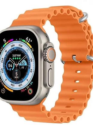 Смарт часы ultra 1-1 smart watch 49mm оранжевый